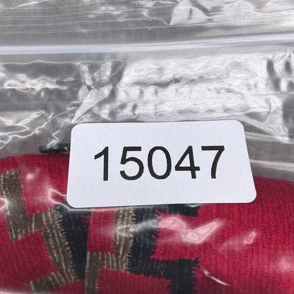 Lauren‎ Ralph Lauren Shirt Women XSmall Orange Beige Aztec Tribal Cotton Blouse - Picture 11 of 11